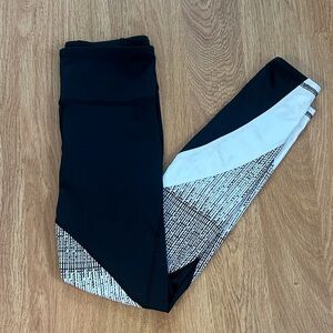 Under Armour Black and White Leggings